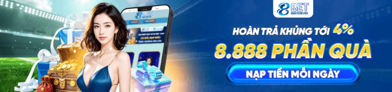 Giao diện 888vi game với các trò chơi cá cược trực tuyến sôi động